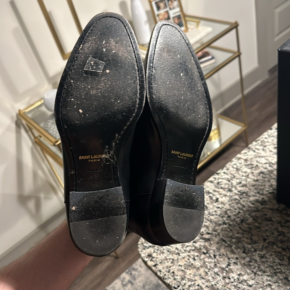 Saint Laurent Men’s Wyatt Chelsea Boot Size 43 - Picture 4 of 5